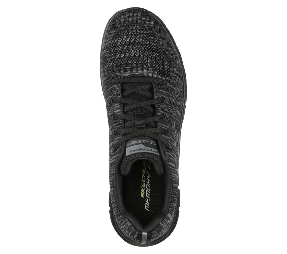 Men Skechers Track - Front Runner Sneakers Black  USA |  7810-QGRJS