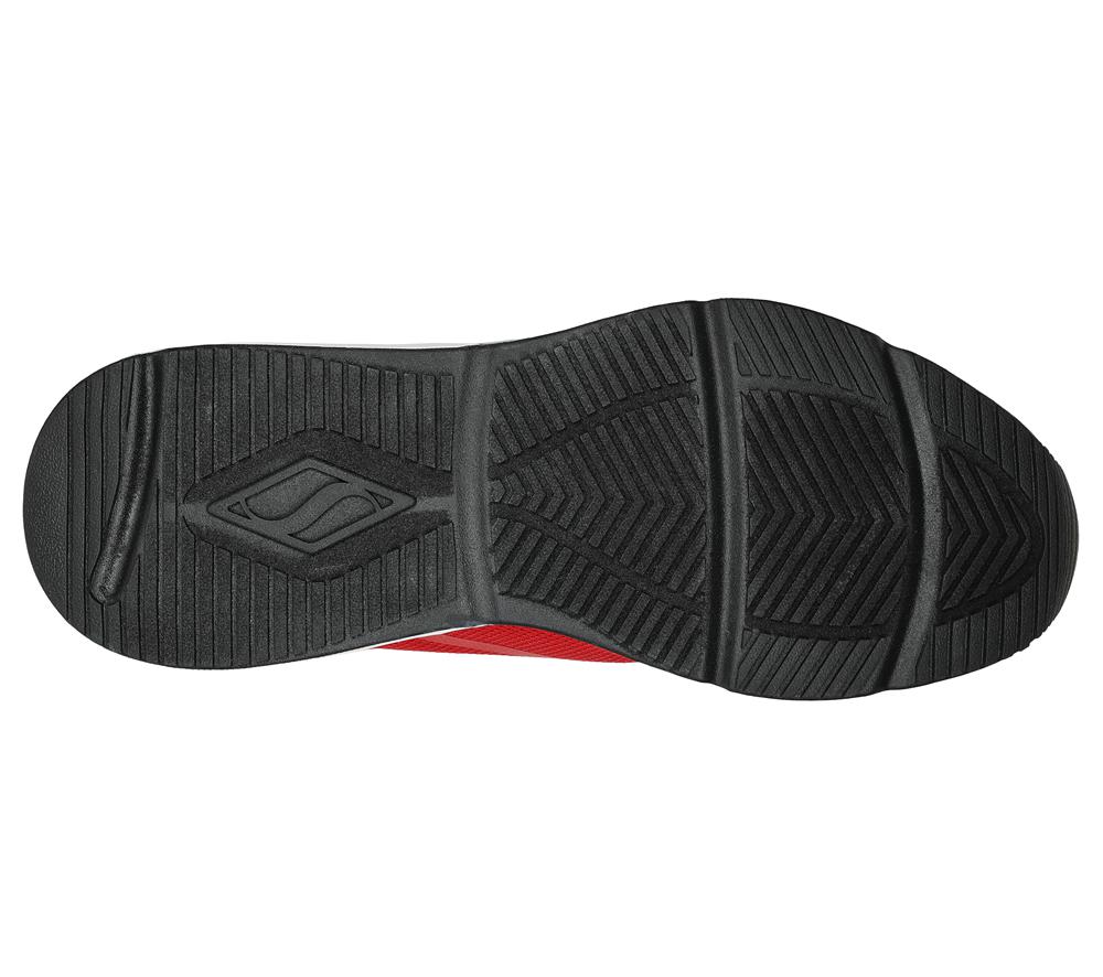 Men Skechers Tres-Air Uno - Revolution-Airy Lace Up Red  USA |  3712-XMGYN