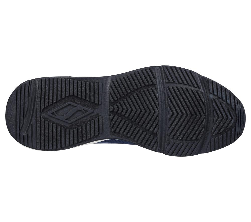 Men Skechers Tres-Air Uno - Revolution-Airy Lace Up Navy  USA |  8943-FIUTQ