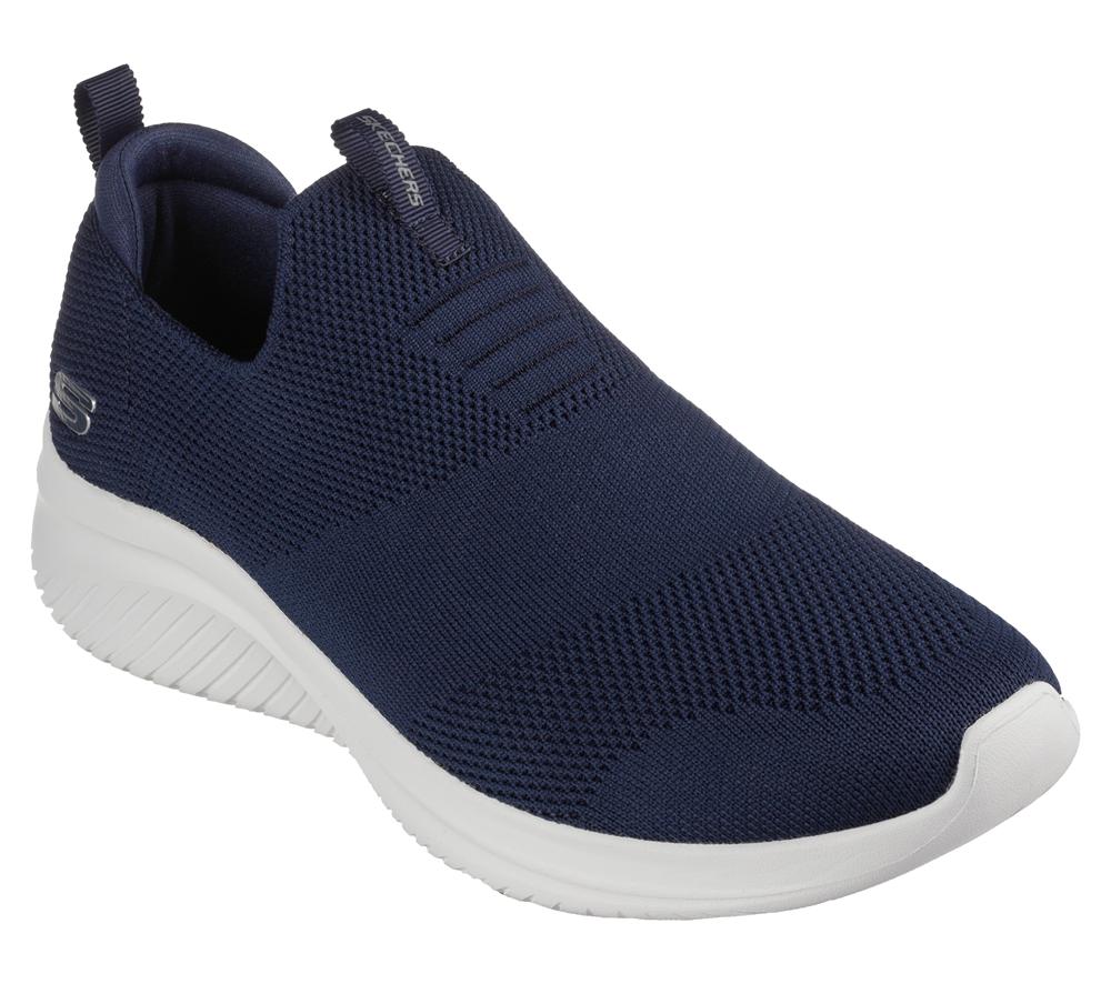 Men Skechers Ultra Flex 3.0 - Denlark Sneakers Navy  USA |  1830-AXVSI