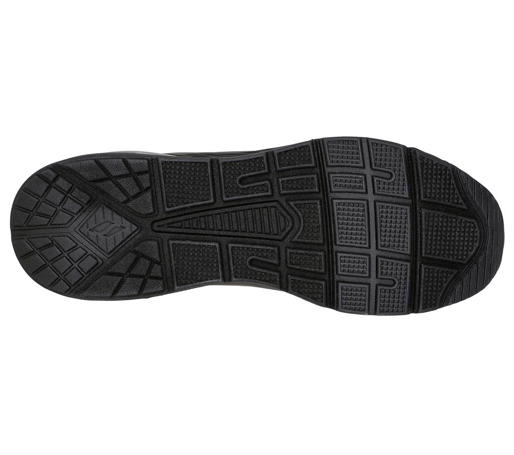 Men Skechers Uno 2 Lace Up Black  USA |  2738-VMYSB