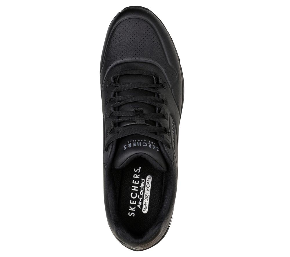 Men Skechers Uno 2 Sneakers Black  USA |  1548-QFHPU