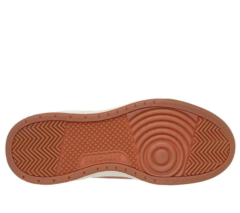 Men Skechers Uno Court - Low-Post Sneakers Natural / Multicolor  USA |  8794-IXBGS