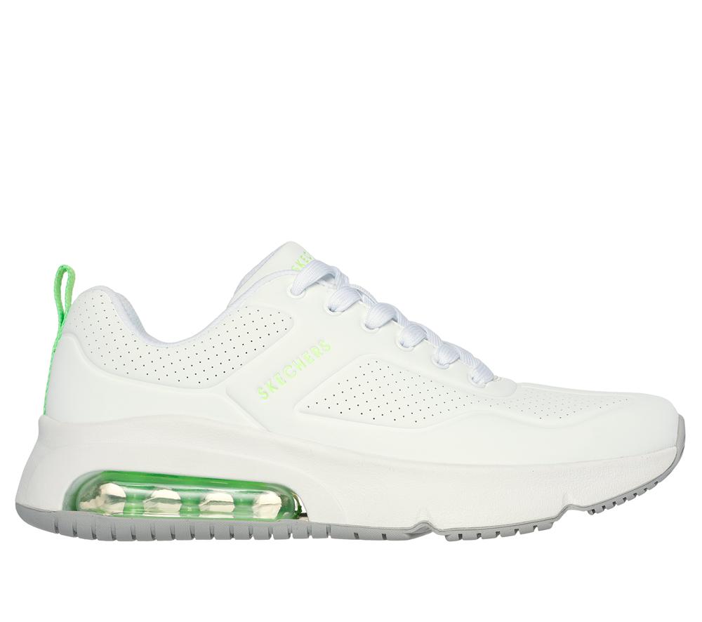 Men Skechers Uno Evolve - Infinite Air Lace Up White  USA |  1805-NSELQ