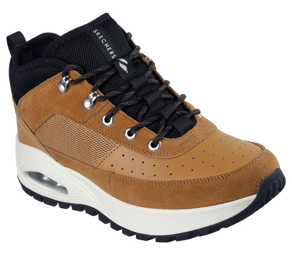 Men Skechers Uno Rugged - Adventure Air Lace Up Whiskey Brown  USA |  6475-LTSEN