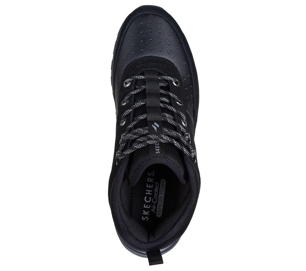 Men Skechers Uno Rugged - Adventure Air Lace Up Black  USA |  0742-ZLBXA