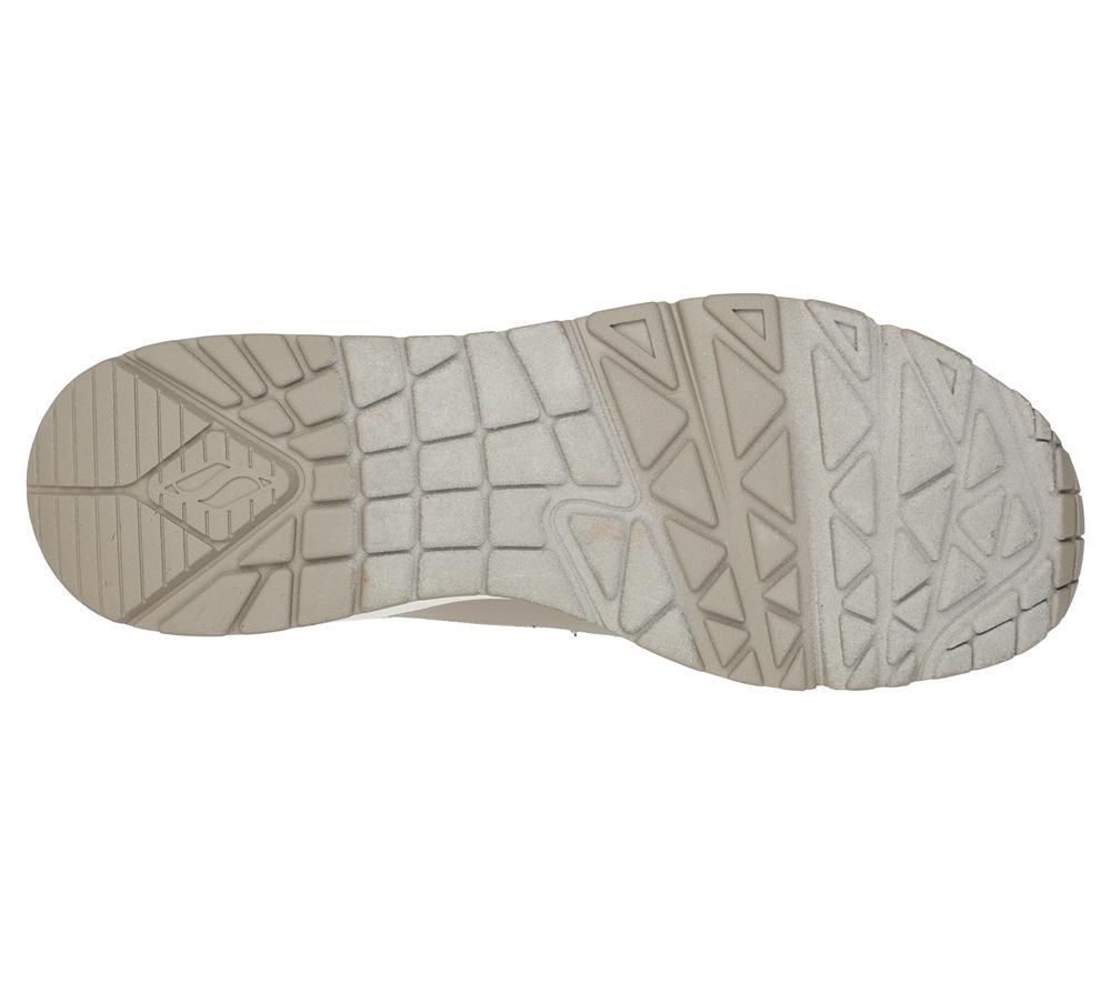 Men Skechers Uno - Sol Sneakers Taupe Brown  USA |  5714-UZGOV