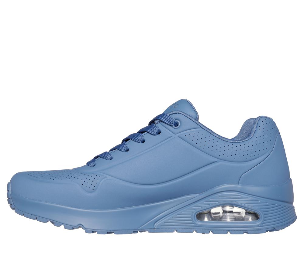 Men Skechers Uno - Stand on Air Sneakers Light Denim Blue  USA |  3687-CADJT