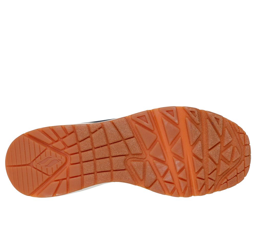 Men Skechers Uno - Suited On Air Lace Up Navy  USA |  9740-RFOPI