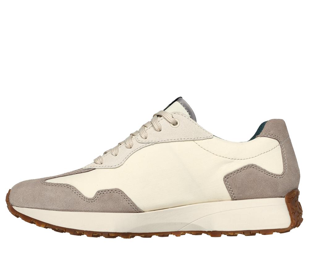 Men Skechers Upper Cut Neo Jogger - Lantis Lace Up Off White  USA |  9713-KHSBN
