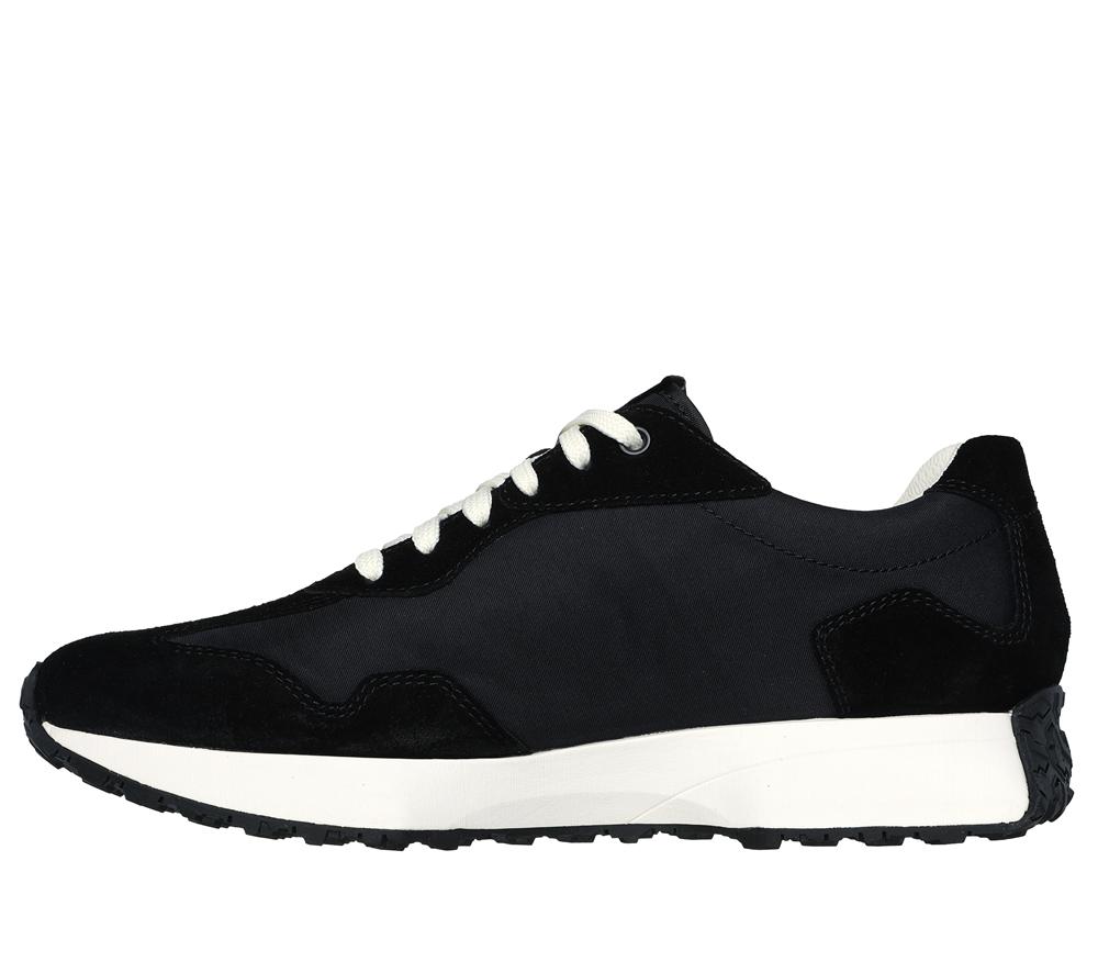 Men Skechers Upper Cut Neo Jogger - Lantis Lace Up Black  USA |  2183-FQLNV