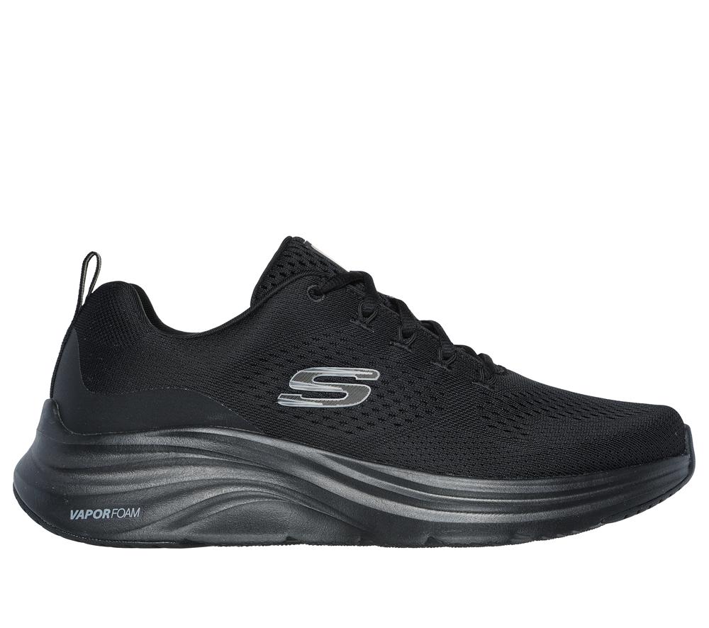 Men Skechers Vapor Foam Lace Up Black  USA |  2593-SDNEM