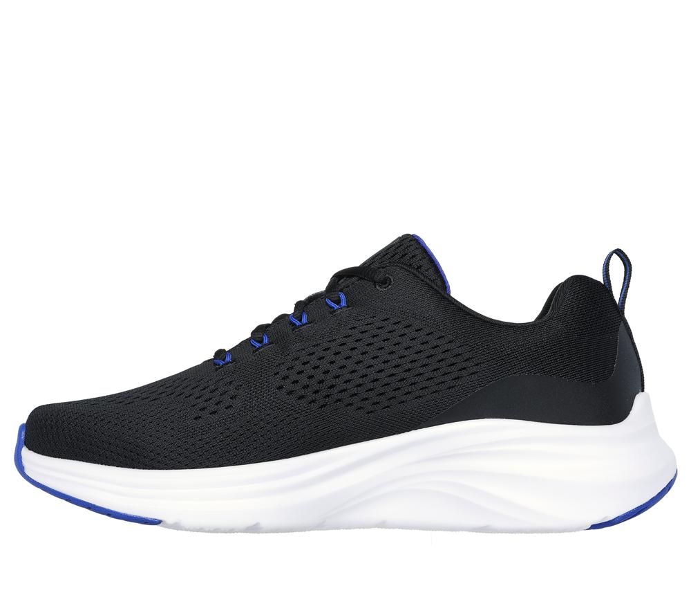 Men Skechers Vapor Foam Sneakers Black / Blue  USA |  6709-LRHTD
