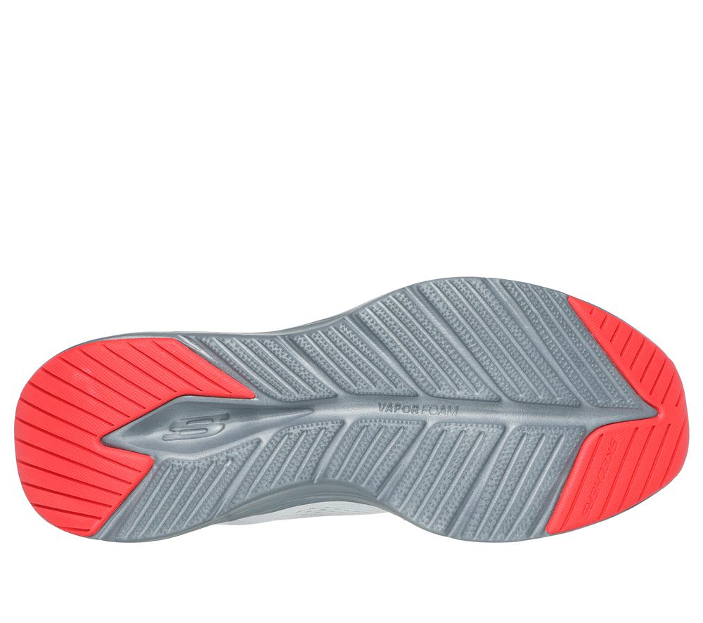 Men Skechers Vapor Foam Sneakers Grey / Orange  USA |  5237-OPRFN