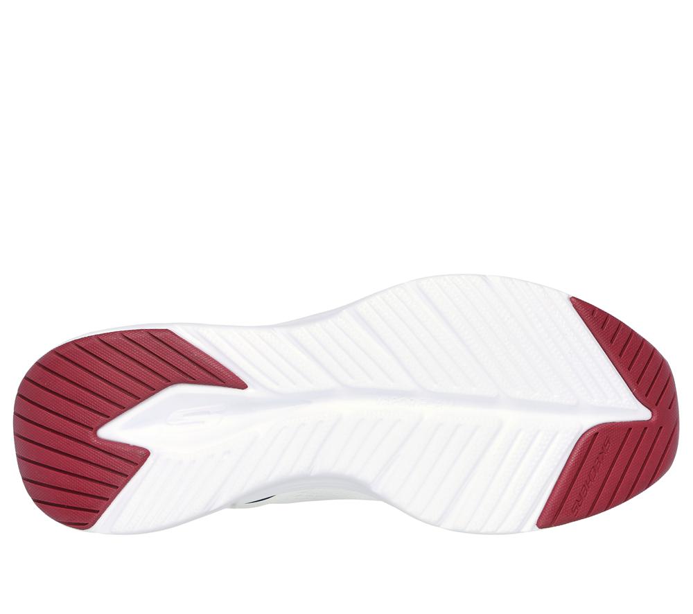 Men Skechers Vapor Foam Sneakers White / Navy  USA |  5879-IWLRP