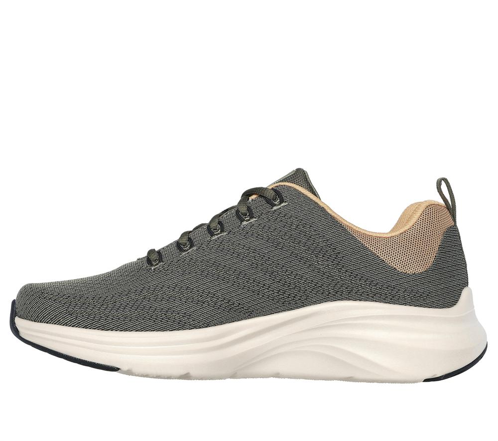 Men Skechers Vapor Foam - Varien Lace Up Olive  USA |  8517-LTZSK