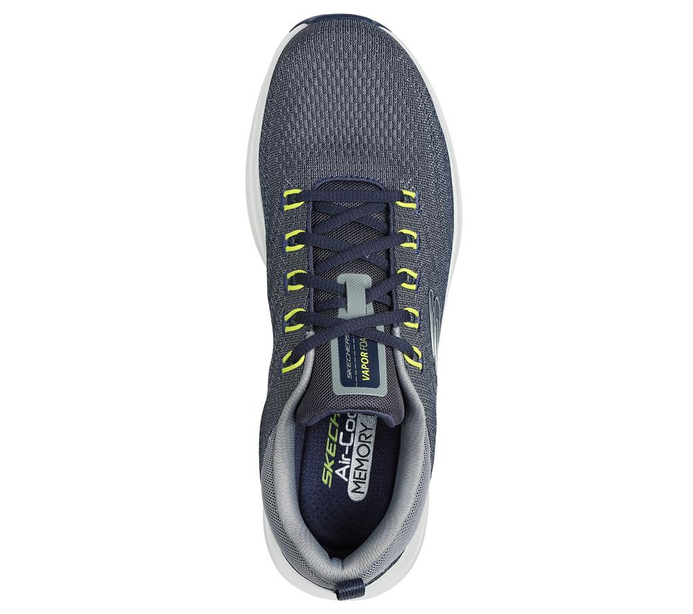 Men Skechers Vapor Foam - Varien Sneakers Navy / Gray  USA |  5613-IHYAL