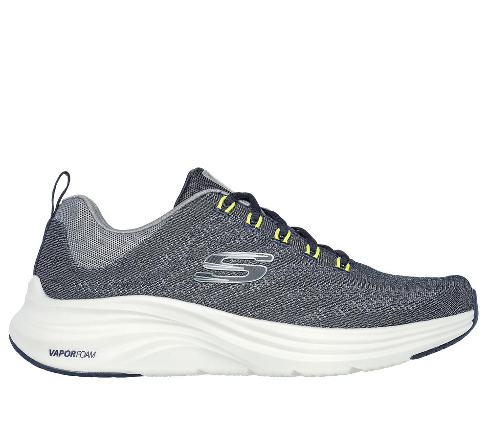 Men Skechers Vapor Foam - Varien Sneakers Navy / Gray  USA |  5613-IHYAL