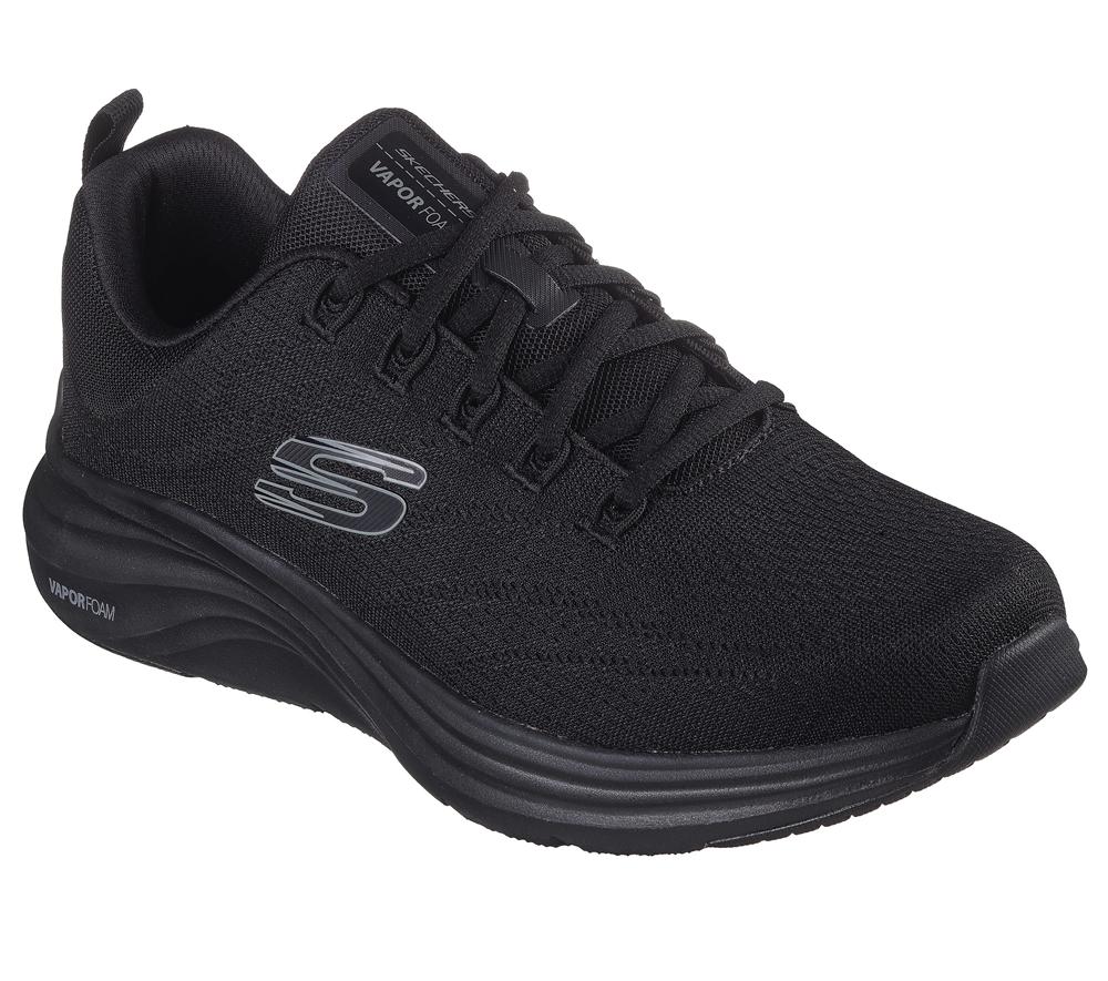 Men Skechers Vapor Foam - Varien Sneakers Black  USA |  4801-FDLQK