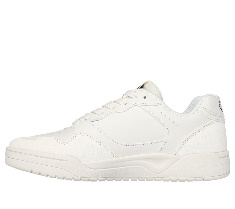 Men Skechers Vexx: Koopa Sneakers Off White / Red  USA |  3172-GTBJC
