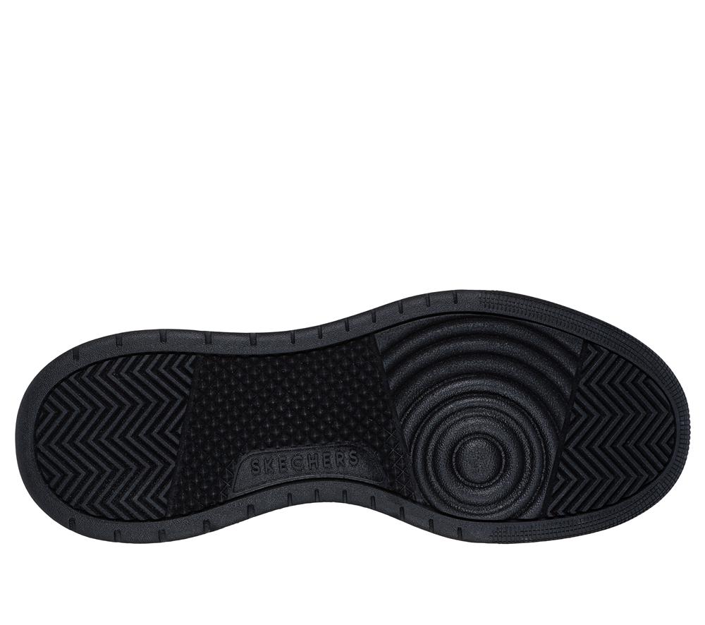 Men Skechers Vexx: Uno Court - Vexx Multi-Moji Sneakers Black / Multicolor  USA |  3057-XTGJP