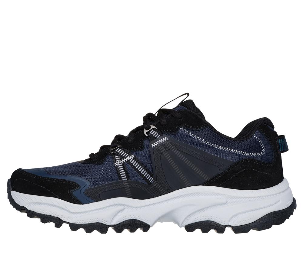 Men Skechers Vigor AT - Richwood Lace Up Navy / Gray  USA |  2714-FXVGD