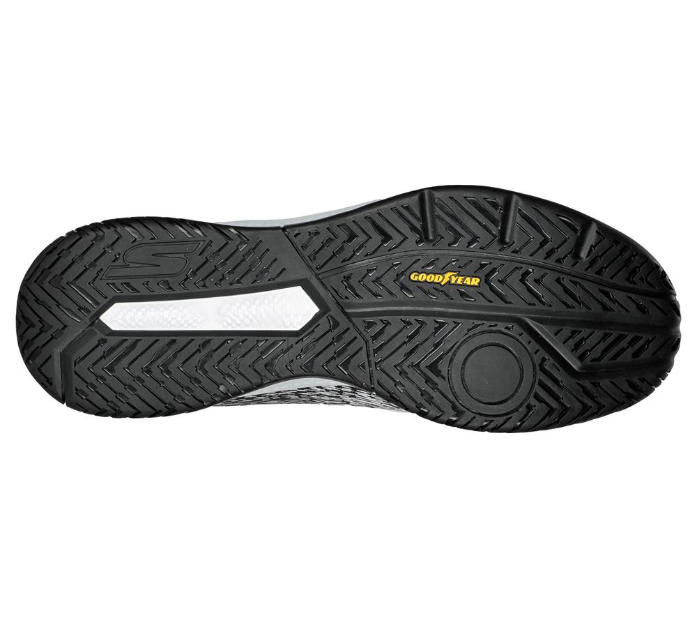 Men Skechers Viper Court - Pickleball Sneakers White / Black  USA |  2956-SMXFB