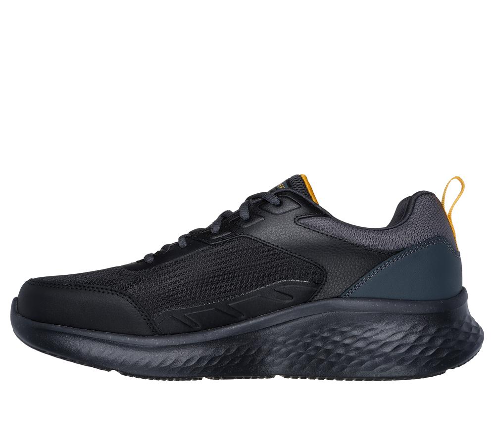 Men Skechers Waterproof: Skech-Lite Pro - Ankkor Lace Up Black / Charcoal  USA |  7415-CWDJT