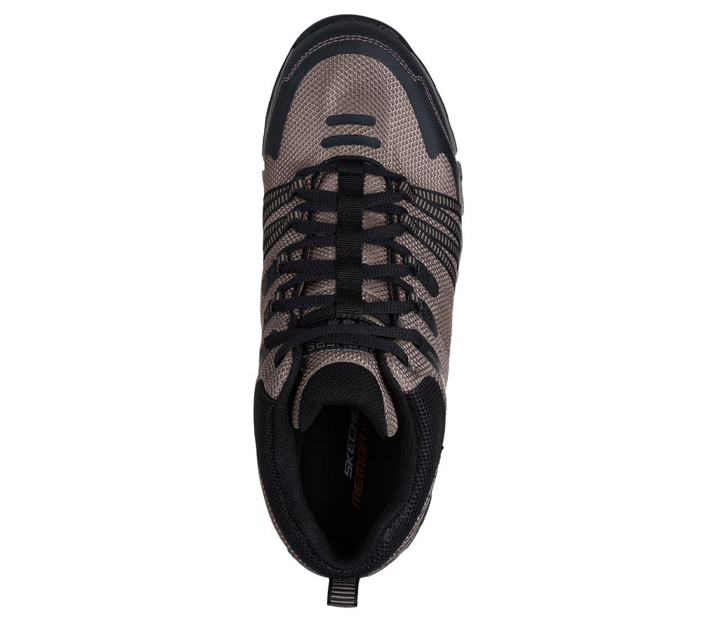 Men Skechers Waterproof: Summits AT - Canobie Sneakers Tan / Black  USA |  1906-NEMZD