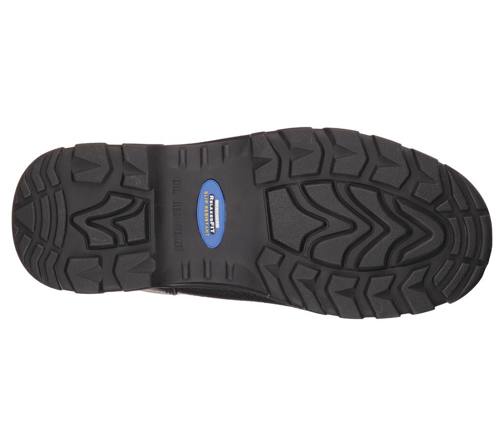 Men Skechers Work Relaxed Fit: Workshire ST Work Shoes Black  USA |  8345-OMVXA
