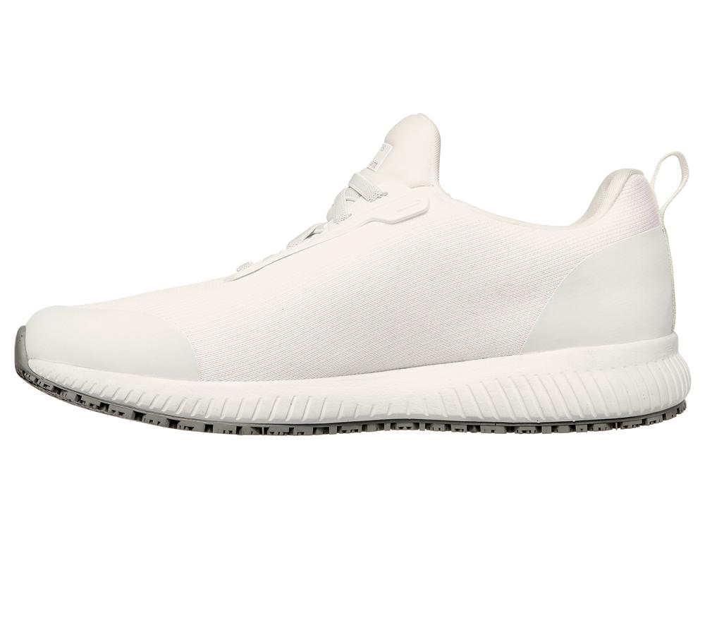 Men Skechers Work: Squad SR - Myton Sneakers White  USA |  9150-DGVLF