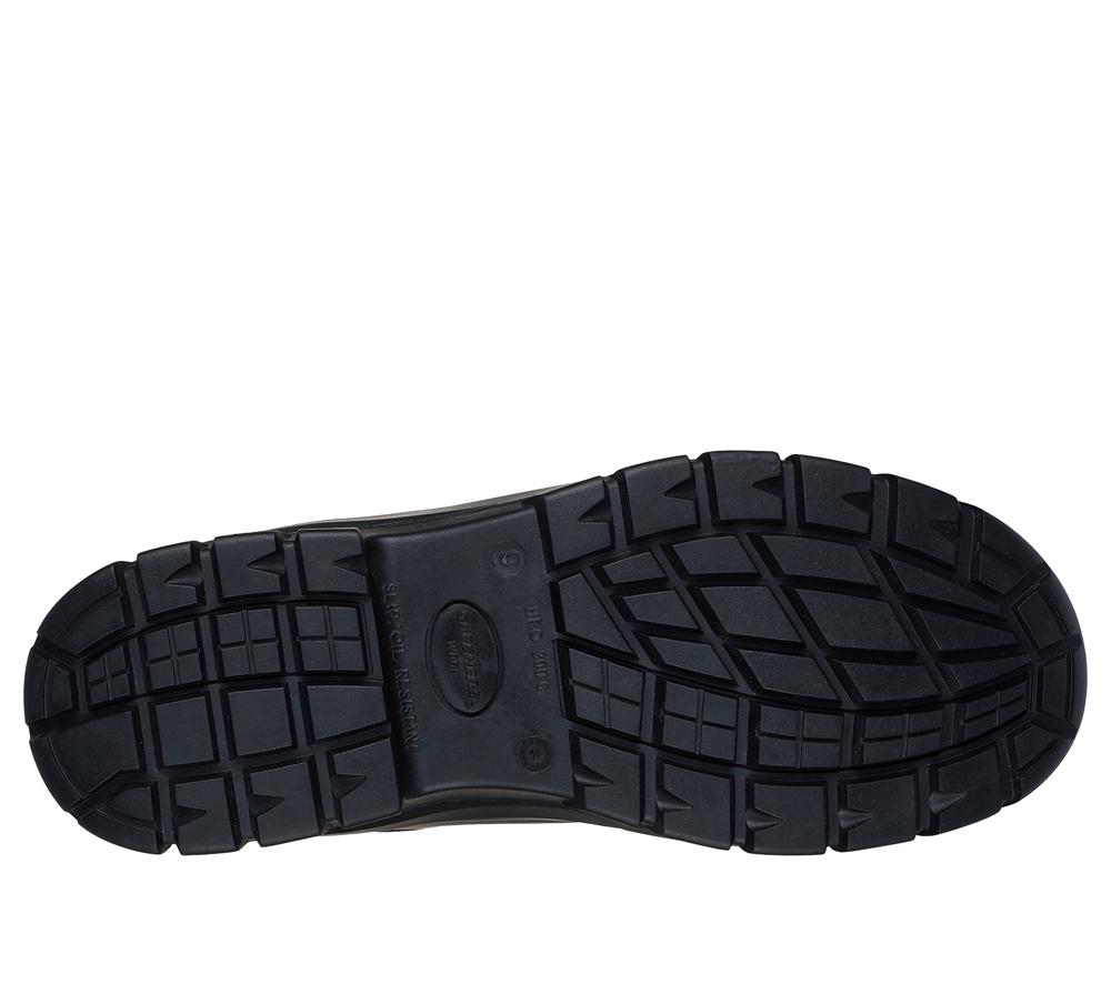 Men Skechers Work: Trophus - Kilram Lace Up Black  USA |  6724-KJBGF
