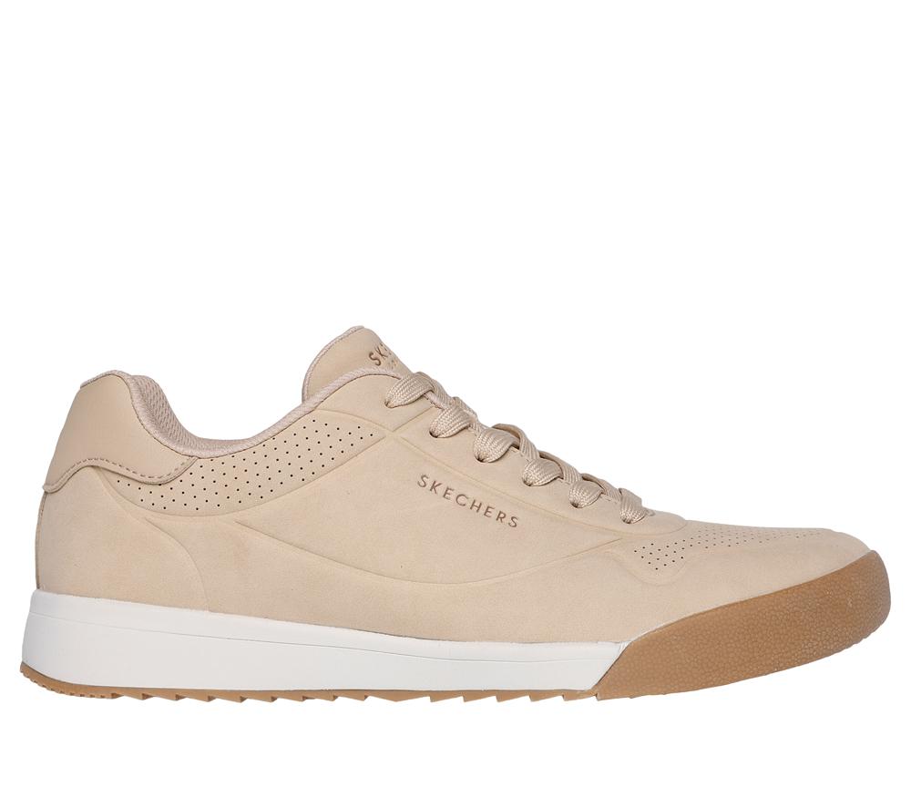 Men Skechers Zinger 2.0 - The Arwen Lace Up Natural White  USA |  4329-UGSEQ