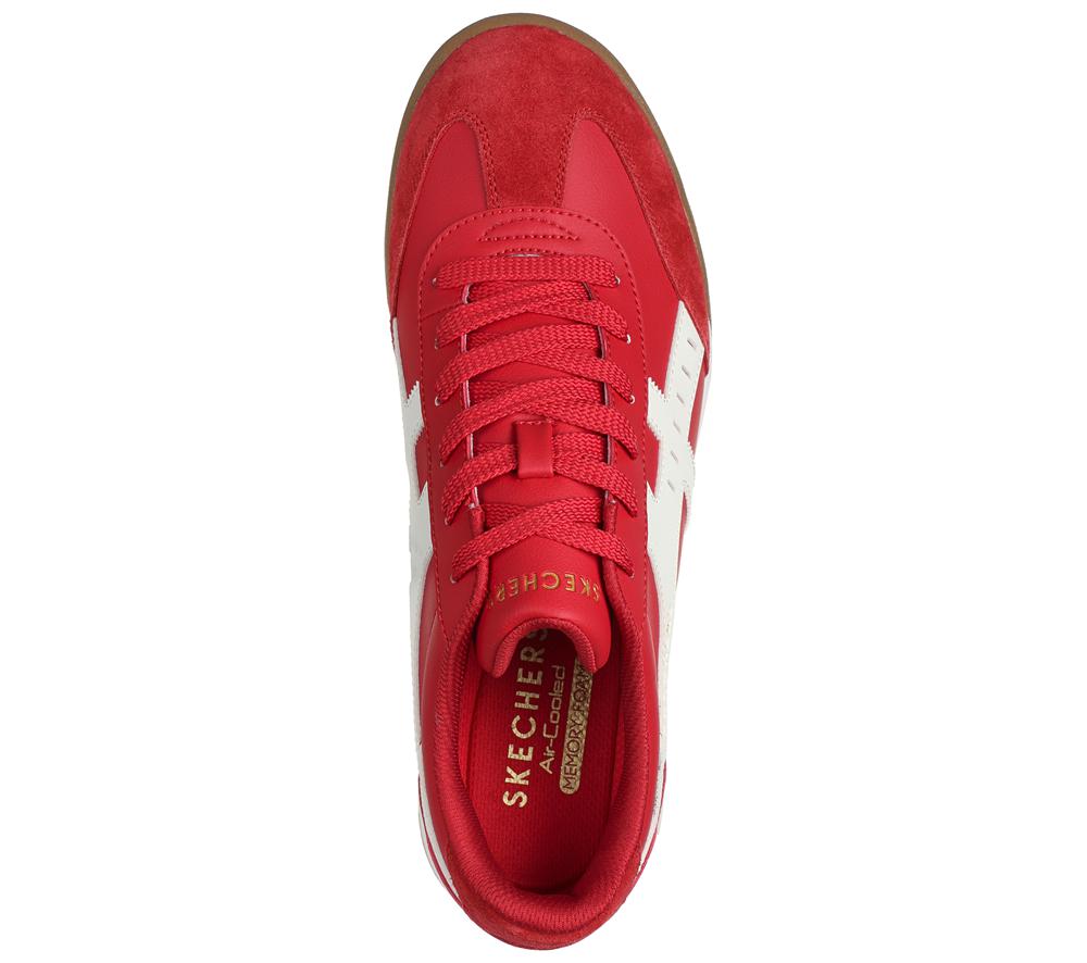 Men Skechers Zinger - Manzanilla Totale Lace Up Red  USA |  4152-MGNQS