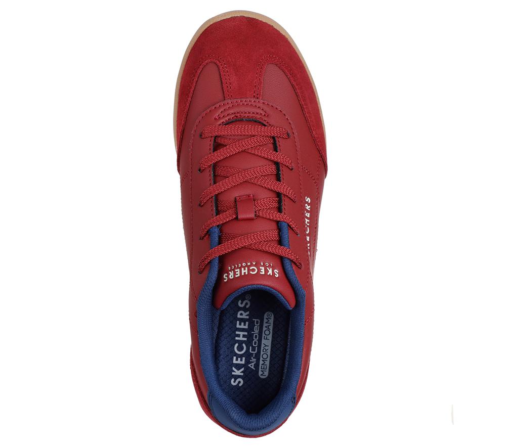 Men Skechers Zinger - Ultimate Classic Lace Up Burgundy  USA |  3954-TBROA
