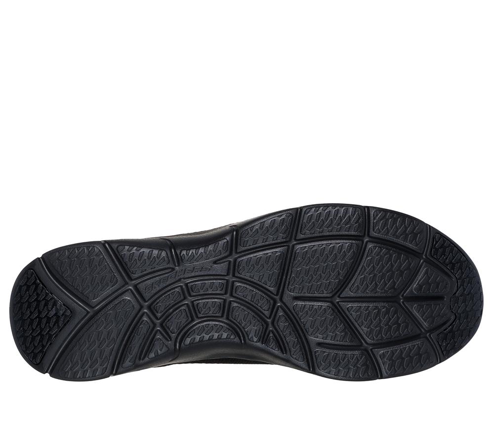 Women Skechers Arch Fit Refine - Iris Slip On Shoes Black  USA |  2389-HEPYV