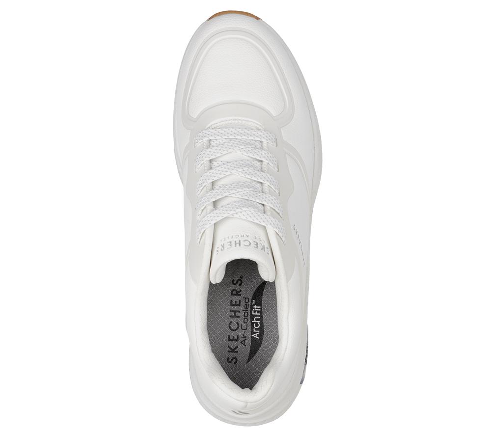 Women Skechers Arch Fit S-Miles - Mile Makers Wedges White  USA |  3157-QBJCG