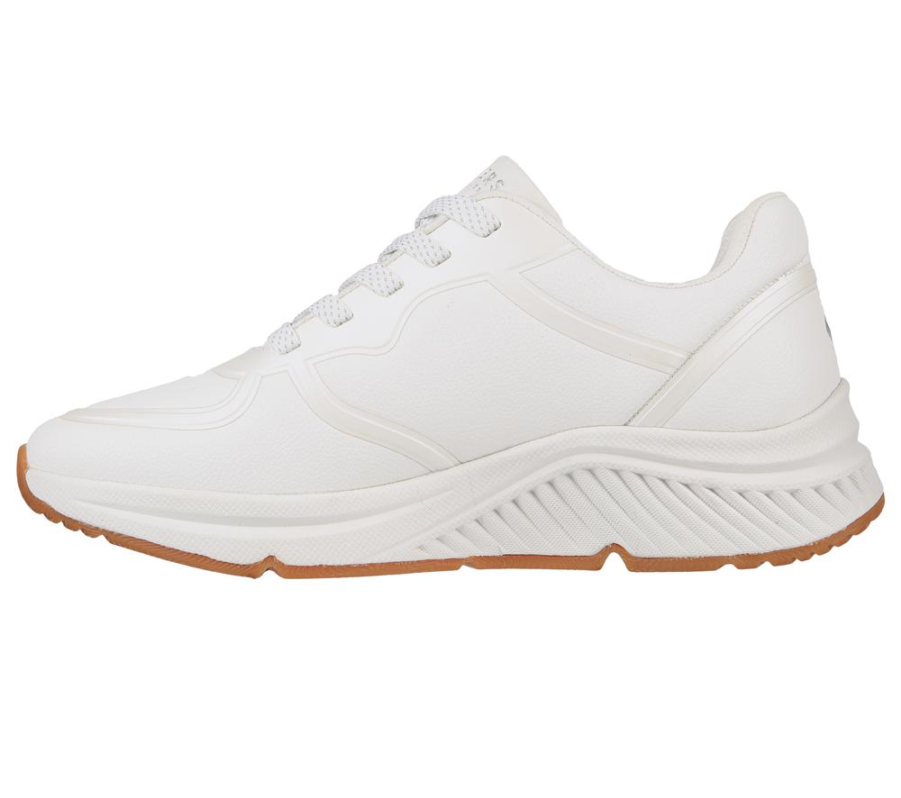 Women Skechers Arch Fit S-Miles - Mile Makers Wedges White  USA |  3157-QBJCG