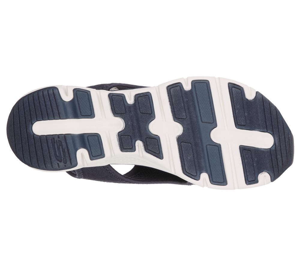 Women Skechers Arch Fit - City Catch Sandals Navy  USA |  8120-UPRFW