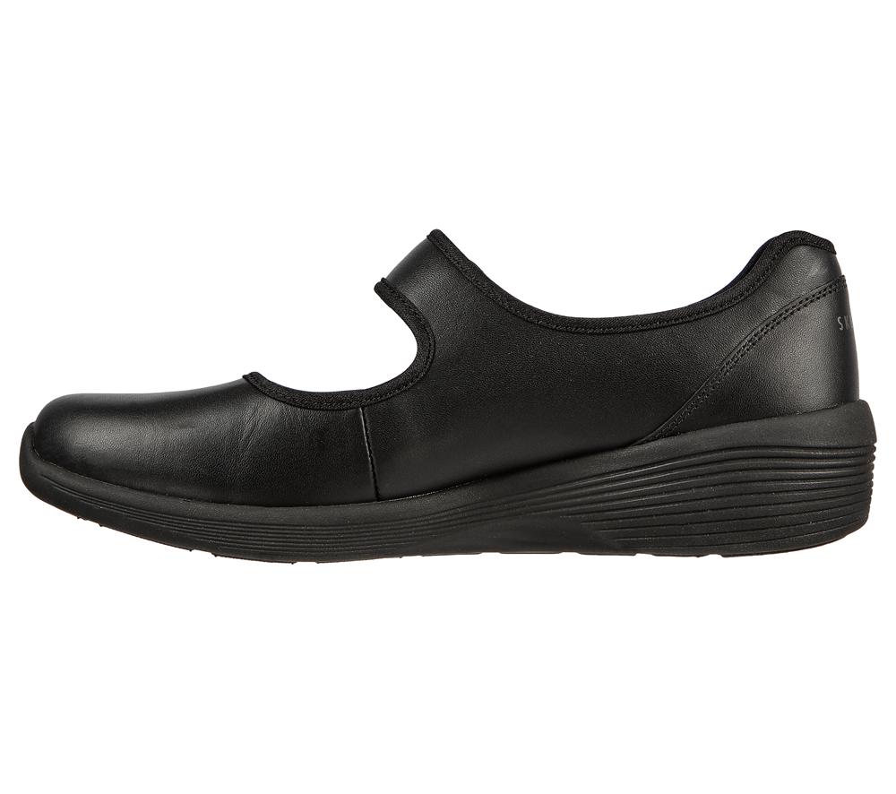 Women Skechers Arya - One Moment Slip On Shoes Black  USA |  8716-XUMLO