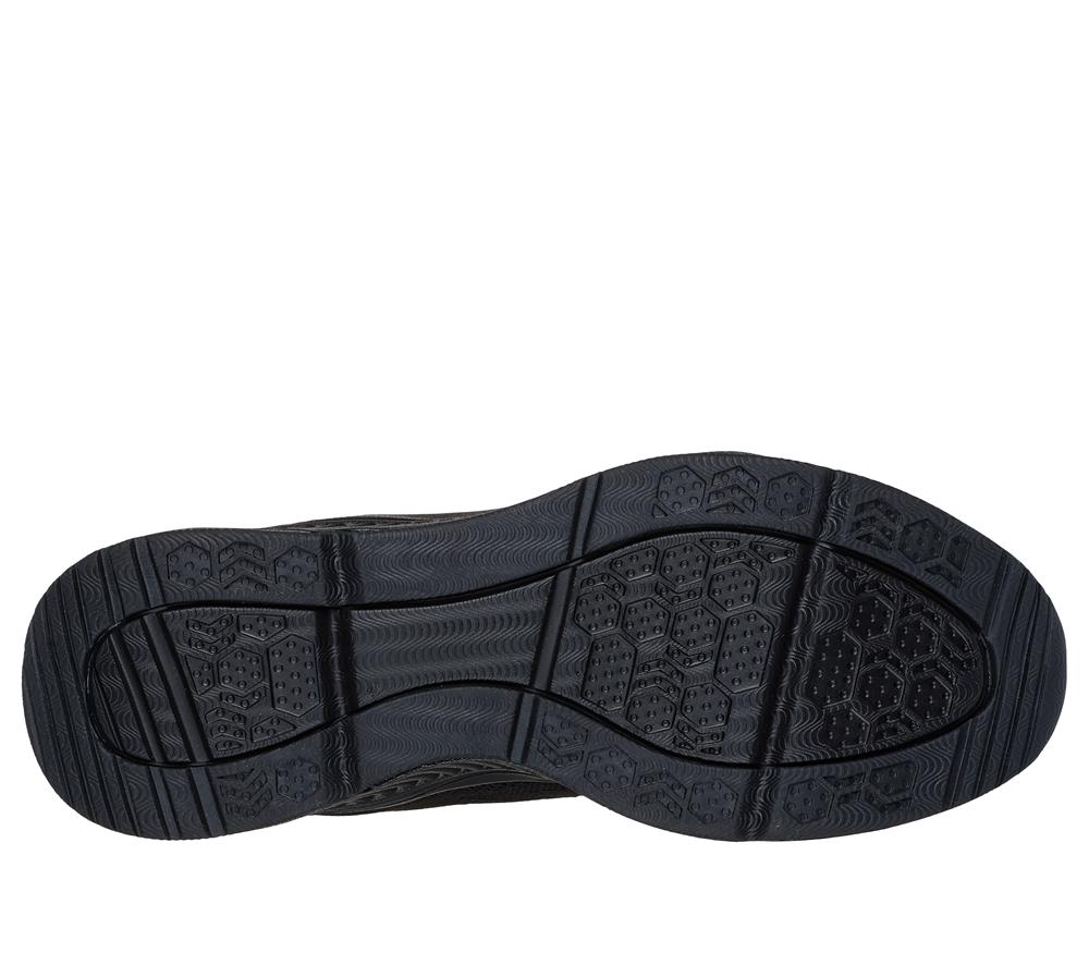 Women Skechers BOBS Arch Comfort B Sweet - A Pinch Lace Up Shoes Black  USA |  6241-CVWEK