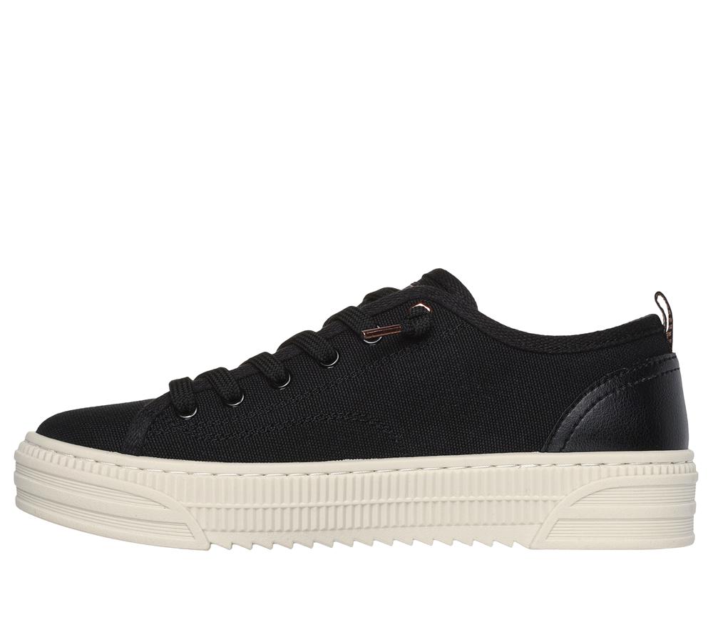 Women Skechers BOBS Copa Slip On Shoes Black  USA |  3106-XLKBQ