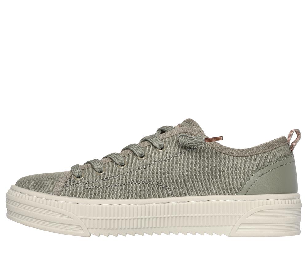 Women Skechers BOBS Copa Slip On Shoes Olive  USA |  1942-QAKSW