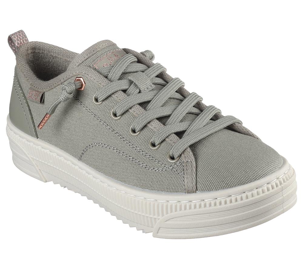 Women Skechers BOBS Copa Slip On Shoes Olive  USA |  1942-QAKSW