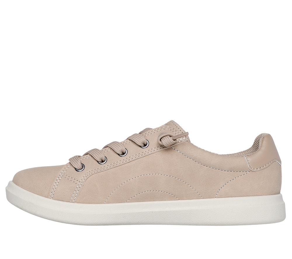 Women Skechers BOBS D'Vine - Casual Event Slip On Shoes Taupe Brown  USA |  9012-LVMQB