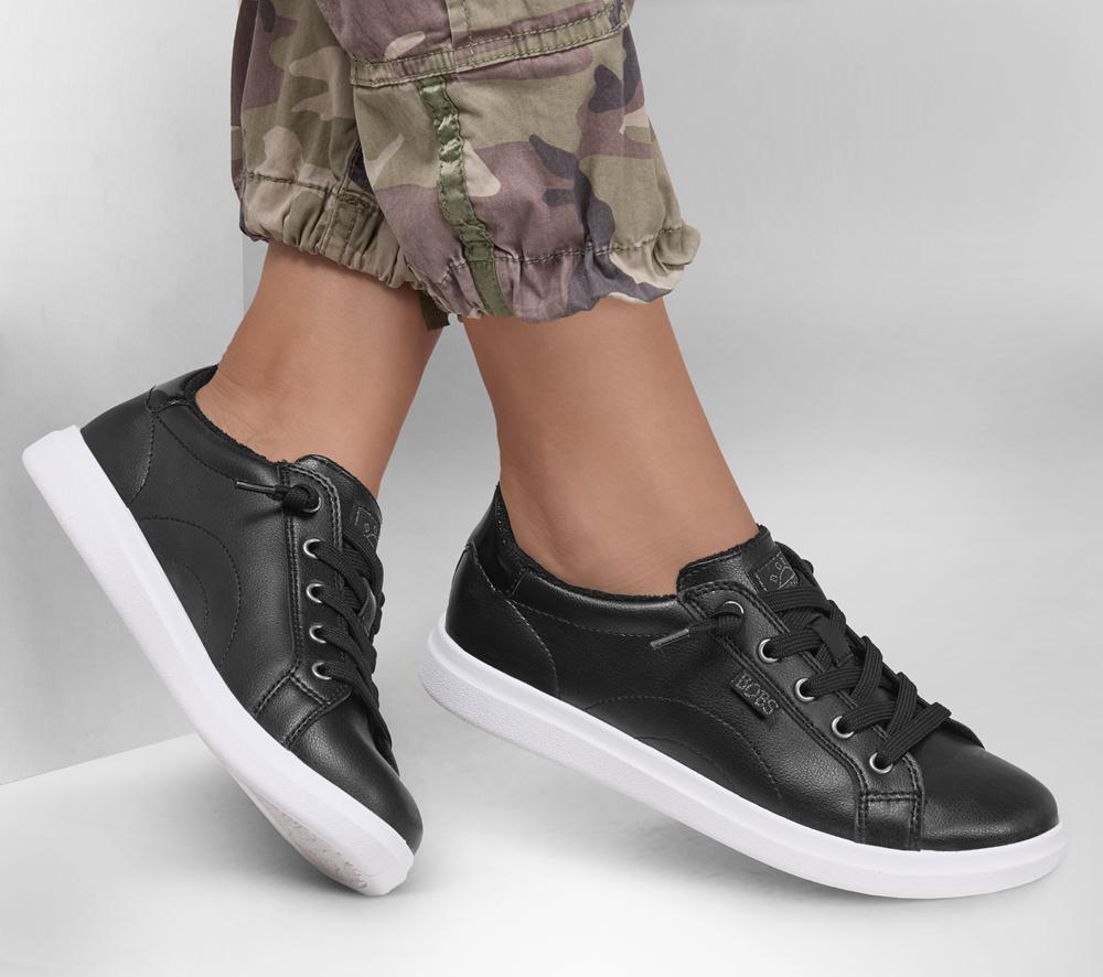 Women Skechers BOBS D'Vine - Instant Delight Sneakers Black  USA |  1624-JVIUD