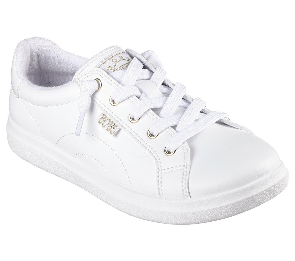 Women Skechers BOBS D'Vine - Instant Delight Slip On Shoes White  USA |  7156-KEXZF