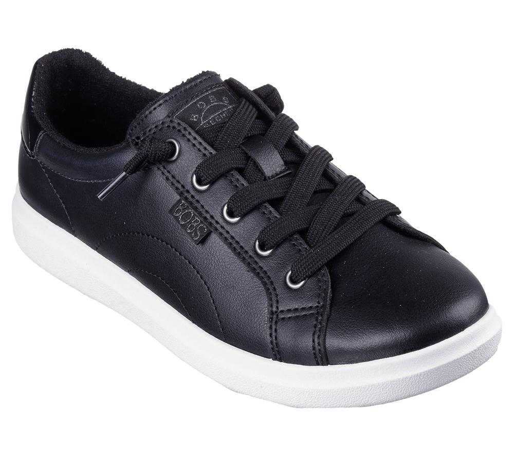 Women Skechers BOBS D'Vine - Instant Delight Slip On Shoes Black  USA |  3607-RHIWQ