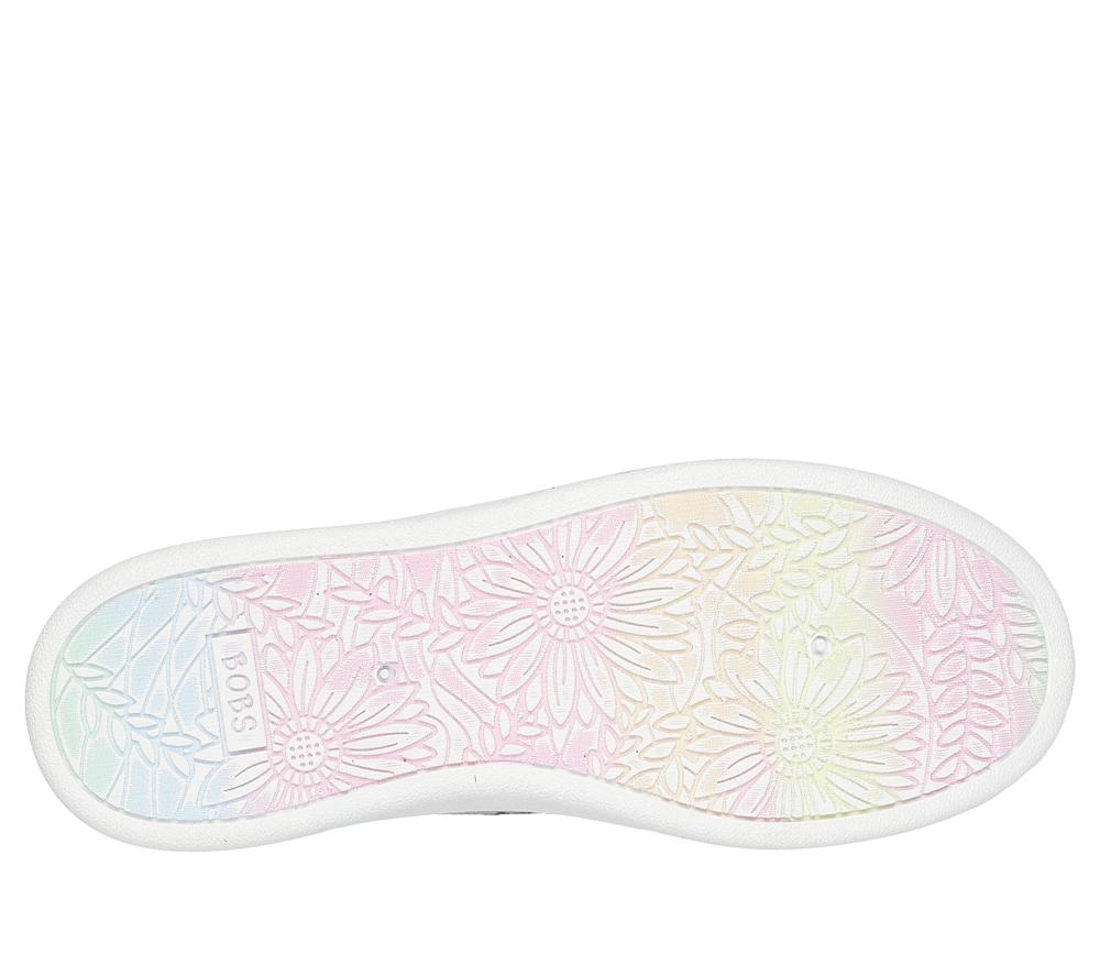 Women Skechers BOBS D'Vine - Pattern Play Canvas Shoes Natural / Multicolor  USA |  7496-LHAFU