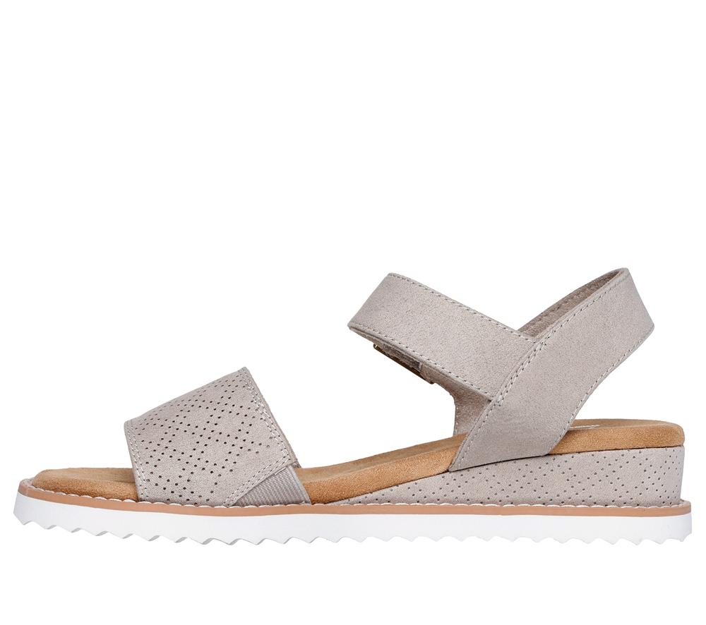 Women Skechers BOBS Desert Kiss - Serendipitous Sandals Taupe Brown  USA |  7943-OYJZH